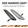 LED мигач страничен бягащ мигачи Alfa Romeo 156 147 Fiat Tipo Lancia Delta кристални, снимка 7