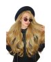 Дълга светлокестенява чуплива лейс фронт перука Дженифър, снимка 1