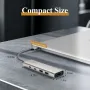 Minthouz USB C хъб, 5 в 1 многопортов адаптер, USB C към HDMI с 4K@60Hz, 140W PD, 2 Type-A&1*Type-С, снимка 9