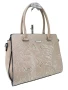 Елегантна дамска чанта с бродирани детайли и много отделения, снимка 5
