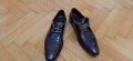Floris Van Bommel мъжки обувки естествена кожа тъмно сини номер 44, снимка 7