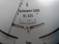 образцов манометър WIKA 341.11.250 (0-1.6)Bar precision test pressure gauge, снимка 3