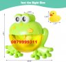 Музикална играчка за баня балончета мехурчета Жаба подарък дете бебе bubble frog , снимка 3