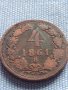 Рядка монета 4 кройцера 1861г. Франц Йозеф Австрийска империя 30402, снимка 3