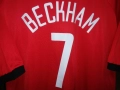 Manchester United Beckham Nike оригинална тениска фланелка Бекъм Манчестър Юнайтед екип 2002/2003, снимка 3