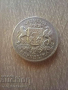 2 лати 1925 Латвия сребро, снимка 1