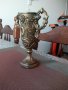 Продавам старинен, красив релефен бокал(ваза,чаша).Германия., снимка 3