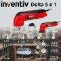 5 в 1 Inventiv Delta делта шлайф , винтоверт , ъглошлайф , бормашина, снимка 2