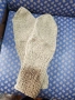 Ръчно плетени мъжки чорапи от вълна, размер 46, снимка 2