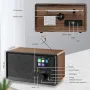 BIAOQINBO Dab/Dab+ радио с Bluetooth 5.0 Цифрово FM радио Носталгично преносимо радио, снимка 6