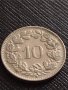 ИНТЕРЕСНА МОНЕТА 10 рапена 1955г. КОНФЕДЕРАЦИЯ ШВЕЙЦАРИЯ уникат за КОЛЕКЦИОНЕРИ 31755, снимка 3