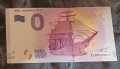 0 ЕВРО сувенирна банкнота 2017 - KIEL SAILING CITY, снимка 2