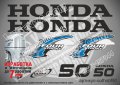 HONDA 50 hp Хонда извънбордови двигател стикери надписи лодка яхта, снимка 1 - Аксесоари и консумативи - 43044276