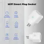 Wi-Fi Smart контакт Tuya, 16A.  Българско ръководство, снимка 1