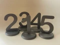 Табелки с номера на маси, снимка 10