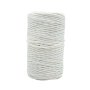4384 Памучно въже за макраме бяло въже за шиене, 80 метра, снимка 2