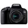 Фотоапарат DSLR Canon EOS 800D, 24.2MP, Wi-Fi, Черен + Обектив EF-S 18-55мм f/4-5.6 IS STM, снимка 1