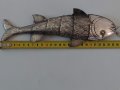Сребърна авторска фигура-риба/сребро 900/, снимка 8