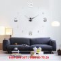 3D стенен часовник голям размер огледални - МОДЕЛ 4205, снимка 10