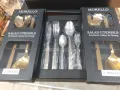 Прибори за хранене 30части със златист кант , Нови прибори в кутия Morello, снимка 9