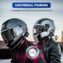 НОВ интерком LEXIN G2P Bluetooth слушалка за мотоциклетна каска, FM радио, 6 корпуса, универсално..., снимка 6