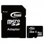 MicroSDHC UHS-1, карта памет TEAMGROUP, клас 10, адаптер, 32GB, снимка 1