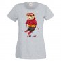 Дамска тениска bear Ski ON,Мече,Меченце,Животно, Играчка,Изненада,Подарък,Повод,, снимка 5