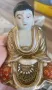 Старинна японска порцеланова фигура изобразяваща Буда, снимка 7