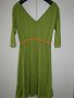 Зелена рокля , снимка 1 - Рокли - 40065468
