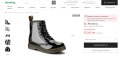 детски ботуши DR. MARTENS  1460 Delaney Patent Leather  номер 32 , снимка 6