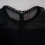 Черна официална рокля с камъни Сваровски на Emilio Pucci, снимка 5