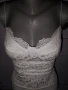 Марково бутиково боди с брюкселска ластична дантела и ест.  памук, снимка 1