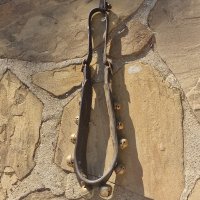 Хомот юлар хлопка чан бронзови звънчета за младо конче, снимка 3 - Антикварни и старинни предмети - 43602700