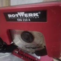 Настолен циркуляр пендула ROTWERK мощност 1050W, снимка 5 - Циркуляри - 43905780