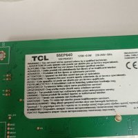 Панел с подсветката и отразителите за ТВ TCL 55EP640, снимка 4 - Части и Платки - 37598116