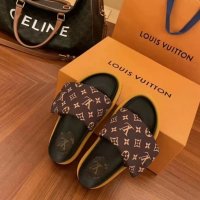 дамски чехли S,M,L реплика Louis Vuitton, снимка 3 - Чехли - 33500700