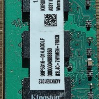 RAM памет Kingston , DDR 2,  2 GB, снимка 2 - RAM памет - 43741498
