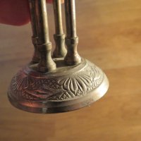 Старинно  бронзово кадило, кандило, тамянник 15 см - за колекционери и ценители, снимка 5 - Антикварни и старинни предмети - 36816493