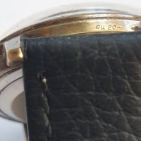 Мъжки механичен позлатен часовник POLJOT звънец, снимка 4 - Антикварни и старинни предмети - 43077855