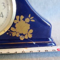 порцеланов часовник , снимка 4 - Антикварни и старинни предмети - 37759565