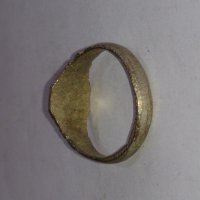 Старинен пръстен над стогодишен сачан орнаментиран - 66811, снимка 4 - Антикварни и старинни предмети - 28984522