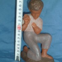 глинена фигура , снимка 3 - Антикварни и старинни предмети - 27020978