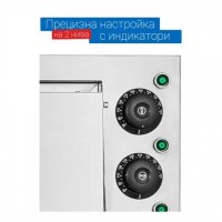 Фурна за пица на две нива професионална с плочи 650 лв., снимка 4 - Обзавеждане на кухня - 43567418