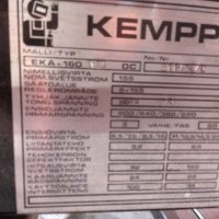 Професионален аргон KEMPPI EKATIG 160 HF, снимка 5 - Индустриална техника - 33447349