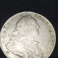 Сребърна монета 1776г., снимка 2 - Нумизматика и бонистика - 32243546
