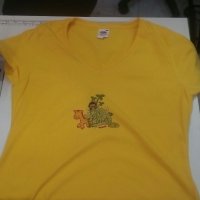 Дамска тениска с шевица, снимка 7 - Тениски - 28596691