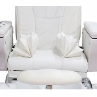 Стол за спа педикюр - маникюр - масаж Caln - бял/черен, снимка 3 - Педикюр и маникюр - 28271125