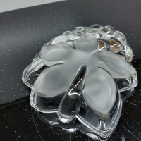 Кристална фруктиера/ бонбониера Walther Glas с форма на грозде, снимка 7 - Декорация за дома - 44872814