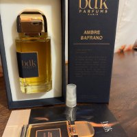Отливки от Gris Charnel Extrait & Ambre Safrano - новите аромати от BDK Parfums - мостра / отливка, снимка 2 - Унисекс парфюми - 36591986