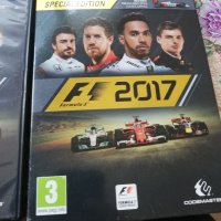 Игра F1 2017 с налични 3 диска, снимка 2 - Игри за PC - 32420518